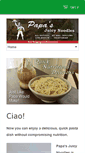 Mobile Screenshot of papasjuicynoodles.com